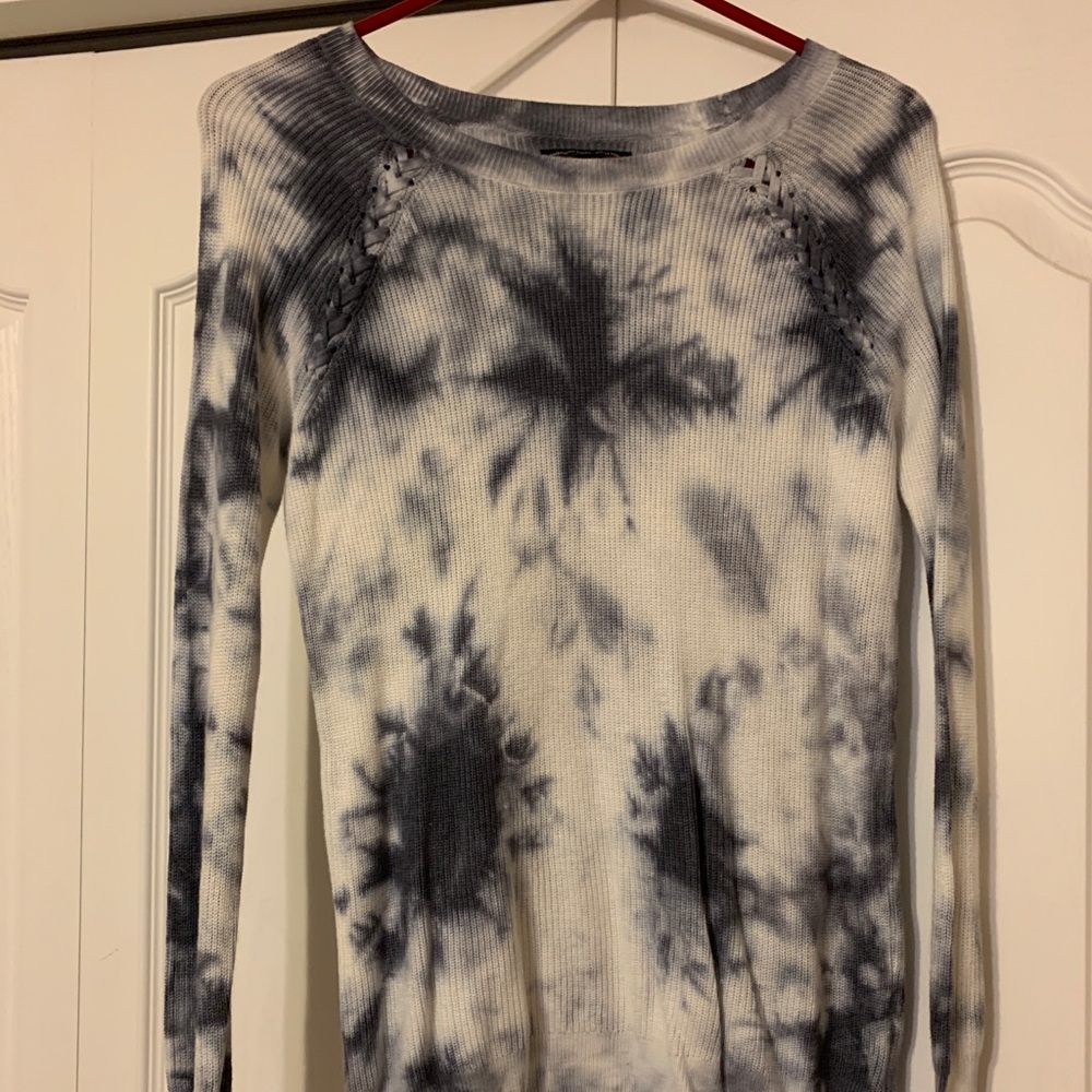 american eagle acid wash sweater